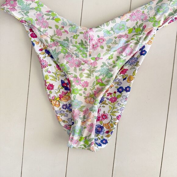 LoveShackFancy x Hurley Reversible Floral Bikini Bottom - Picture 10 of 14